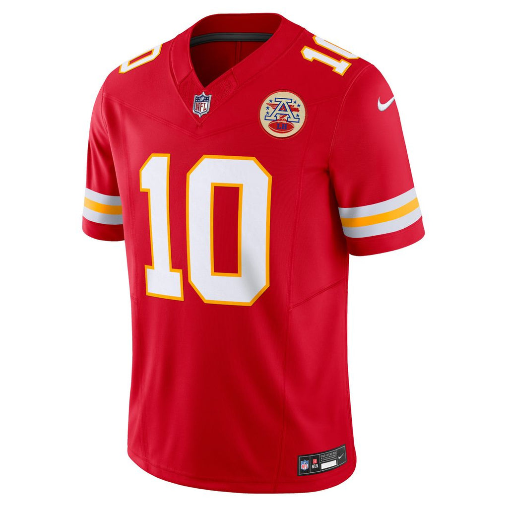 Isiah Pacheco Kansas City Chiefs Nike Vapor F.U.S.E. Limited Jersey - Red Official NFL Team Apparel Football Fan Gear