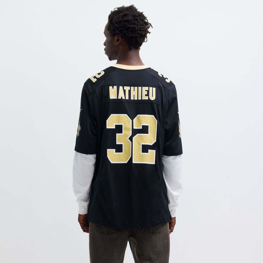 Tyrann Mathieu New Orleans Saints Nike Game Jersey - Black Official NFL Team Apparel Football Fan Gear