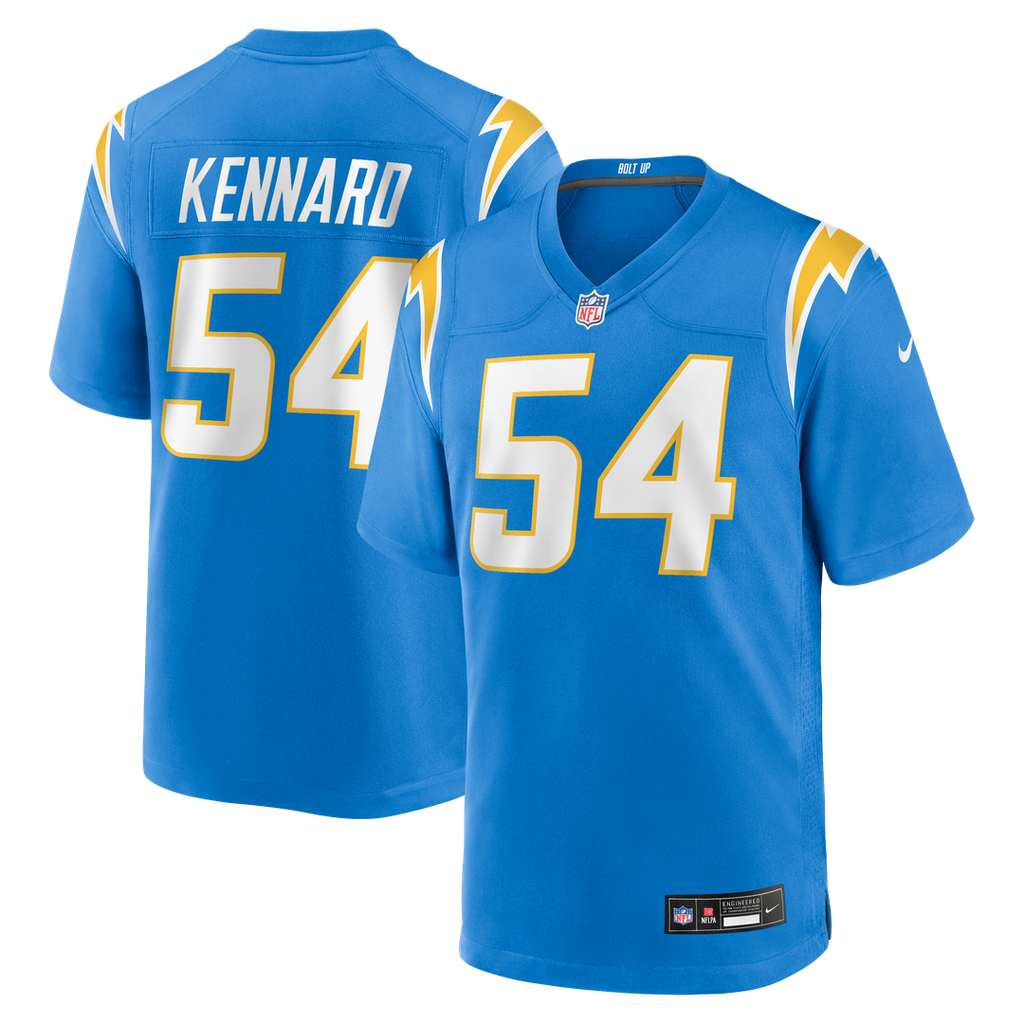 Kyle Kennard Los Angeles Chargers Nike Team Game Jersey - Powder Blue Official NFL Team Apparel Football Fan Gear