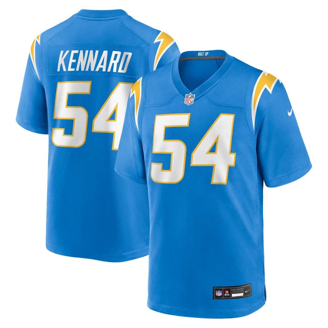 Kyle Kennard Los Angeles Chargers Nike Team Game Jersey - Powder Blue Official NFL Team Apparel Football Fan Gear