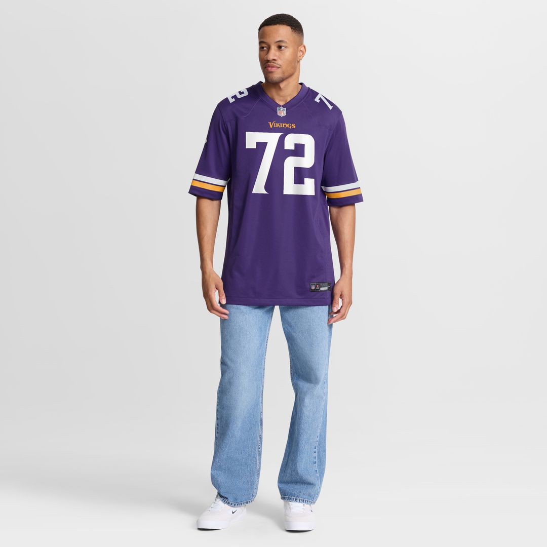 Ryan Van Demark Minnesota Vikings Nike Team Game Jersey - Purple Official NFL Team Apparel Football Fan Gear