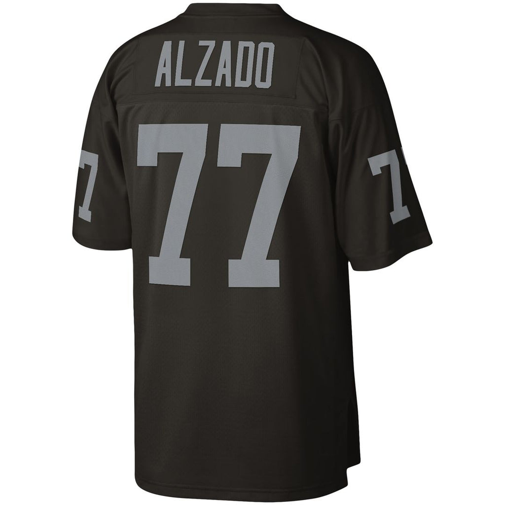 Lyle Alzado Las Vegas Raiders Mitchell & Ness Legacy Replica Jersey - Black Official NFL Team Apparel Football Fan Gear
