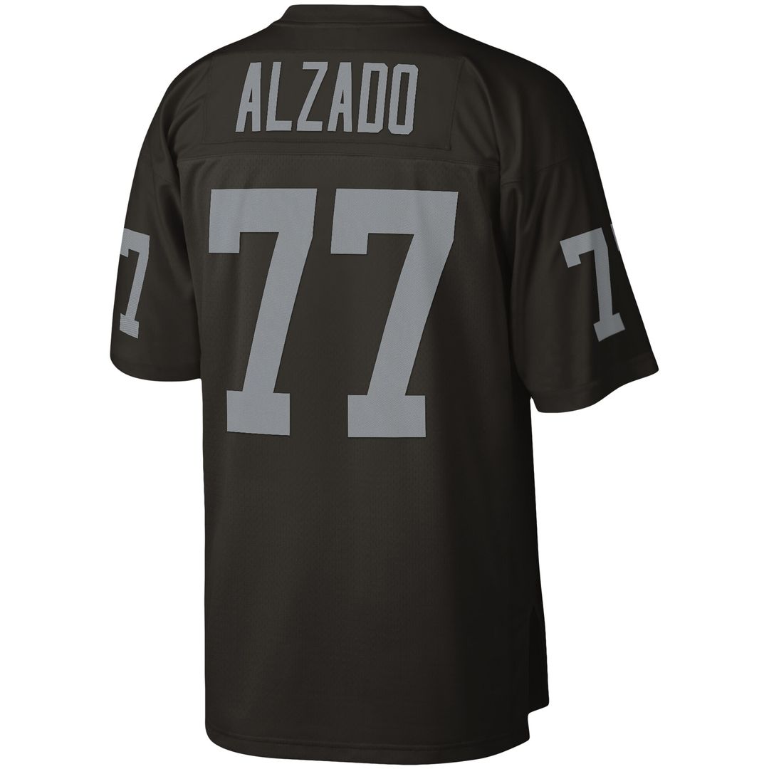 Lyle Alzado Las Vegas Raiders Mitchell & Ness Legacy Replica Jersey - Black Official NFL Team Apparel Football Fan Gear