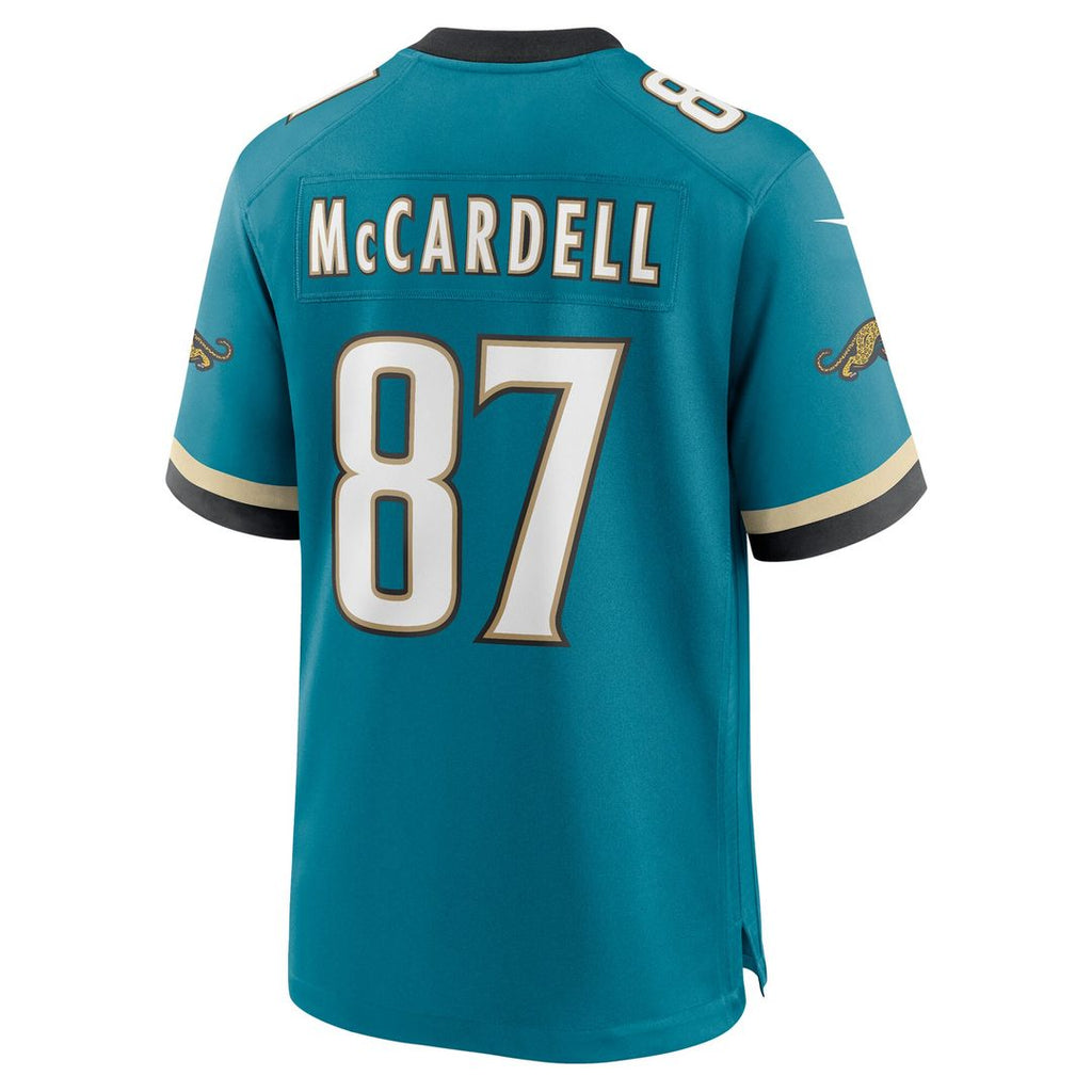 Keenan McCardell Jacksonville Jaguars Nike Retired Player Alternate Game Jersey - Teal Official NFL Team Apparel Football Fan Gear