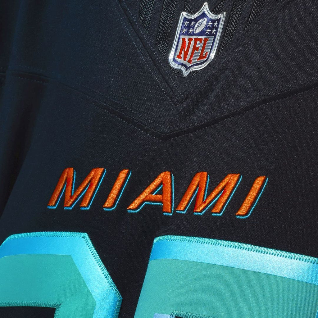 Tua Tagovailoa Miami Dolphins Nike 2025 Rivalries Collection Stitched Limited Jersey - Pitch Blue Official NFL Team Apparel Football Fan Gear