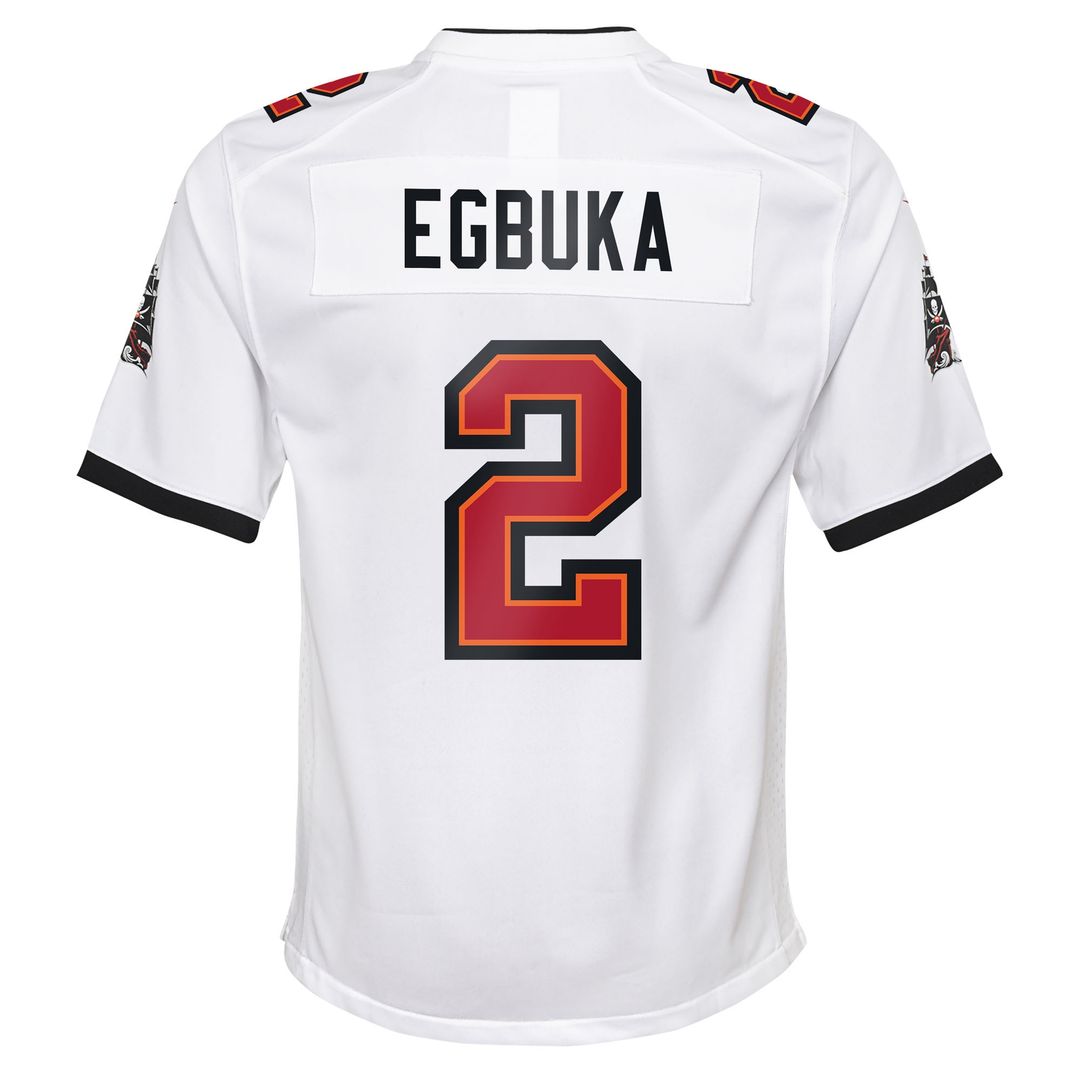 Emeka Egbuka Tampa Bay Buccaneers Nike Youth Team Game Jersey - Red Official NFL Team Apparel Football Fan Gear