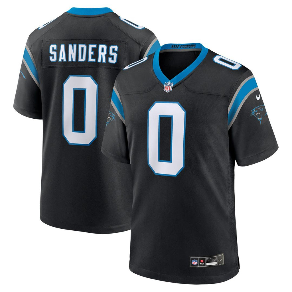 Ja'Tavion Sanders Carolina Panthers Nike Game Jersey - Black Official NFL Team Apparel Football Fan Gear