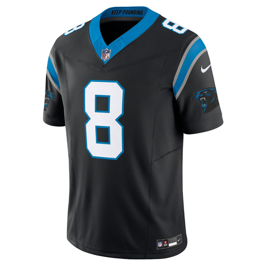 Jaycee Horn Carolina Panthers Nike Vapor F.U.S.E. Limited Jersey - Black Official NFL Team Apparel Football Fan Gear