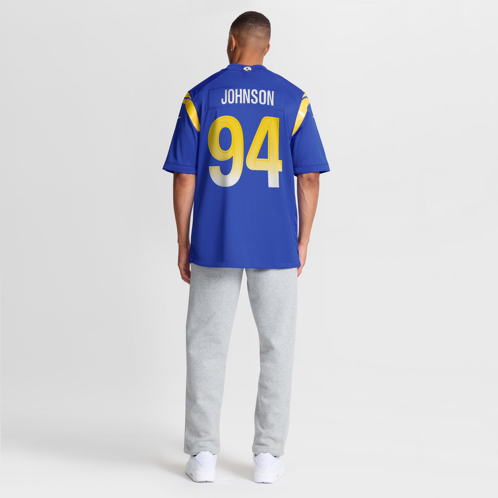 Desjuan Johnson Los Angeles Rams Nike Home Game Jersey - Royal Official NFL Team Apparel Football Fan Gear