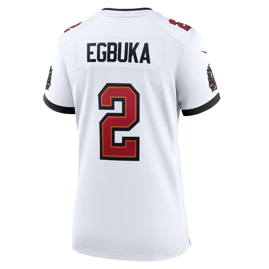 Emeka Egbuka Tampa Bay Buccaneers Nike Women's Team Game Jersey - Red Official NFL Team Apparel Football Fan Gear