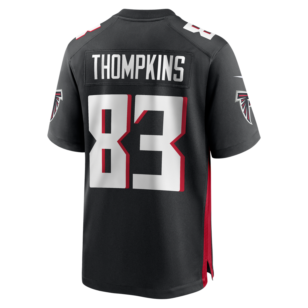 Deven Thompkins Atlanta Falcons Nike Team Game Jersey - Black Official NFL Team Apparel Football Fan Gear