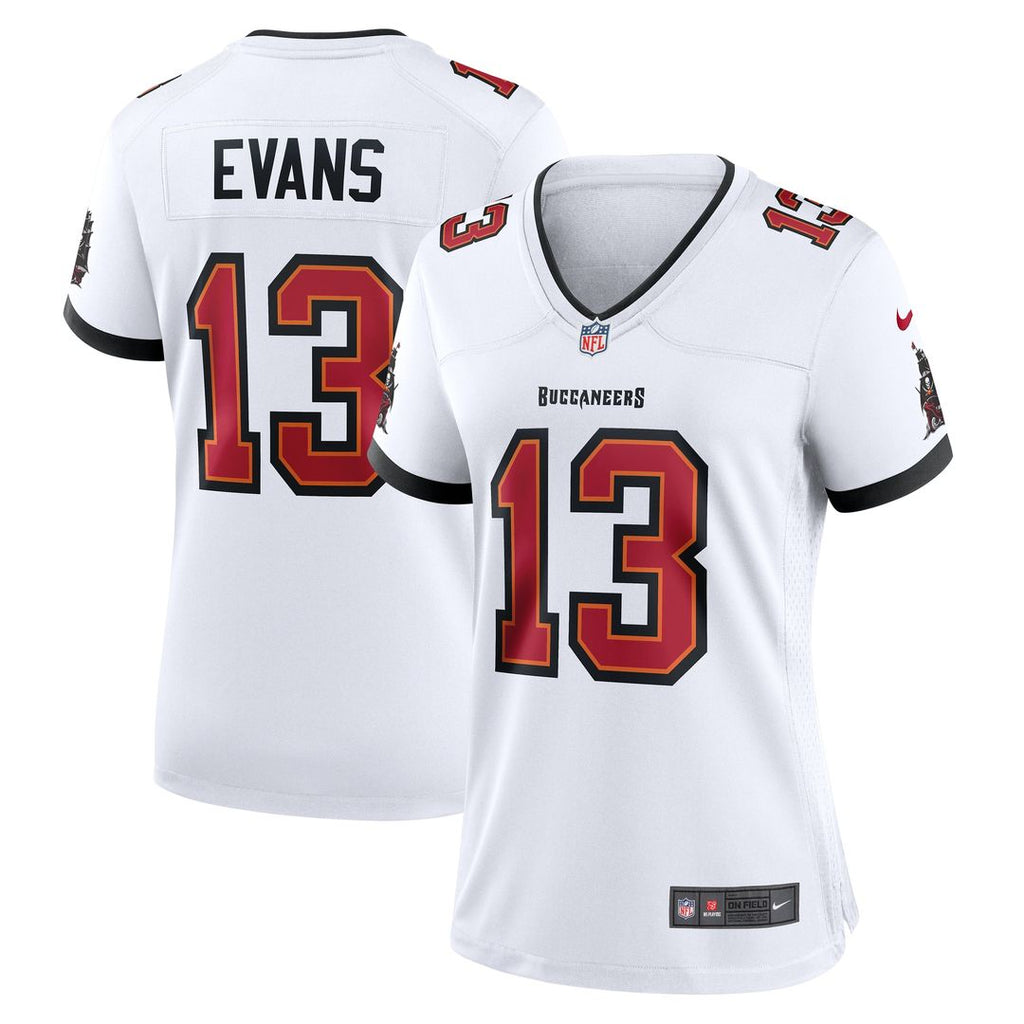 Mike Evans Tampa Bay Buccaneers Nike Women's Game Jersey - White Official NFL Team Apparel Football Fan Gear