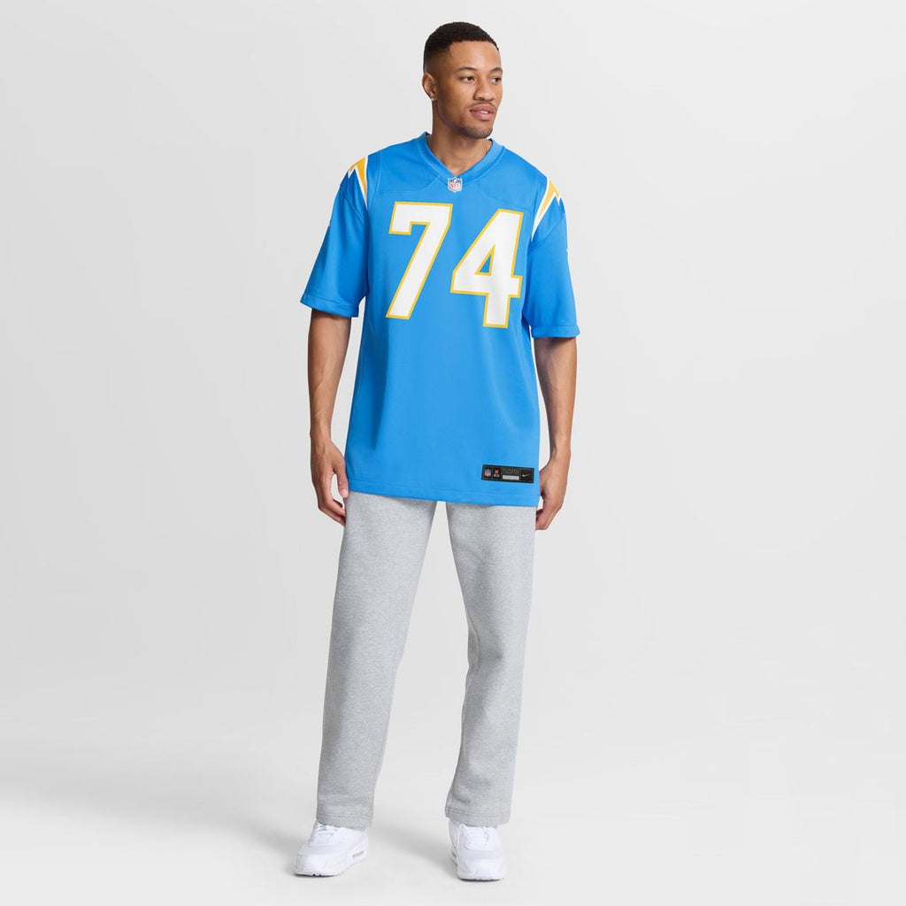 Kayode Awosika Los Angeles Chargers Nike Team Game Jersey - Powder Blue Official NFL Team Apparel Football Fan Gear