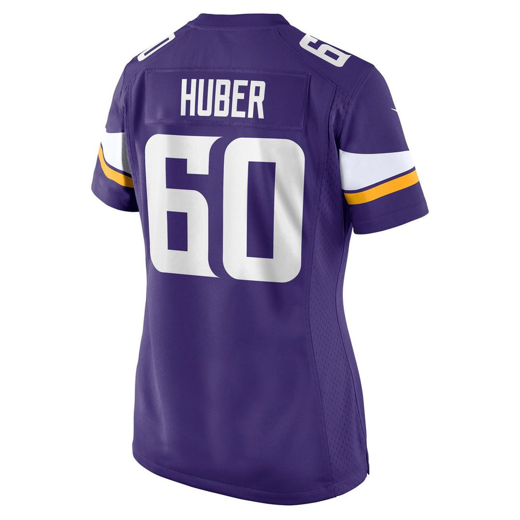 Joe Huber Minnesota Vikings Nike Women's Team Game Jersey - Purple Official NFL Team Apparel Football Fan Gear