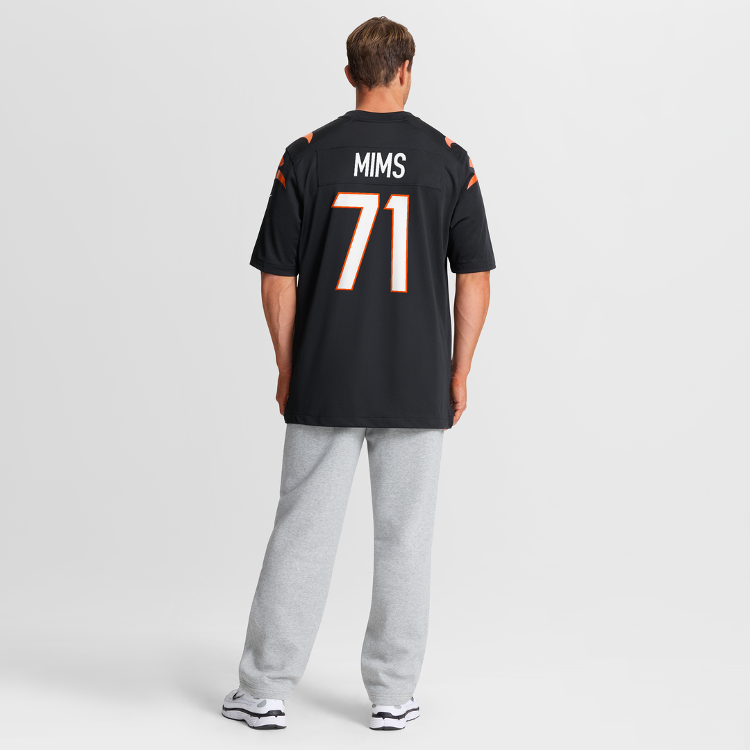 Amarius Mims Cincinnati Bengals Nike Player Game Jersey - Black Official NFL Team Apparel Football Fan Gear
