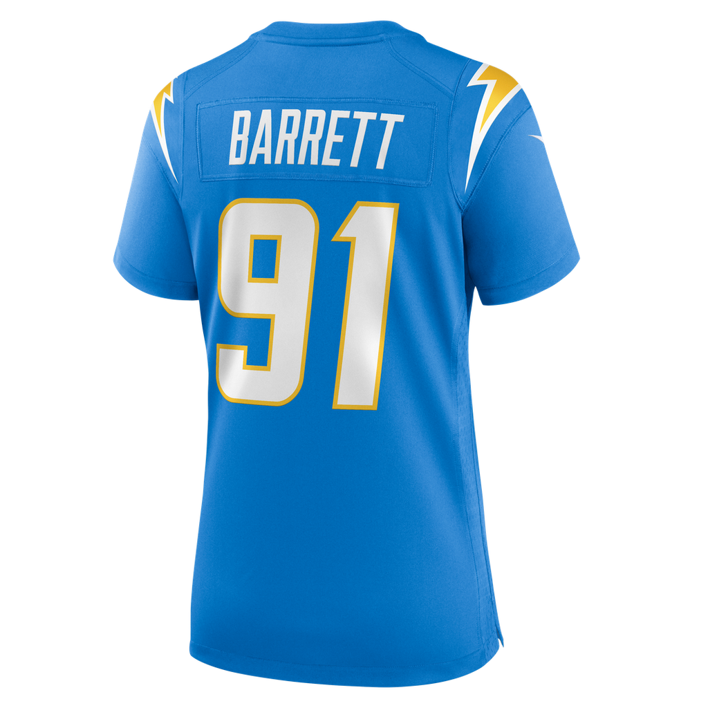 Nick Barrett Los Angeles Chargers Nike Women's Team Game Jersey - Powder Blue Official NFL Team Apparel Football Fan Gear