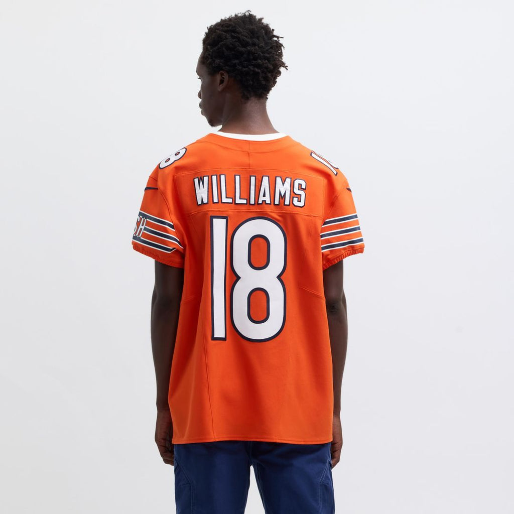 Caleb Williams Chicago Bears Nike Alternate Vapor F.U.S.E. Elite Jersey - Orange Official NFL Team Apparel Football Fan Gear