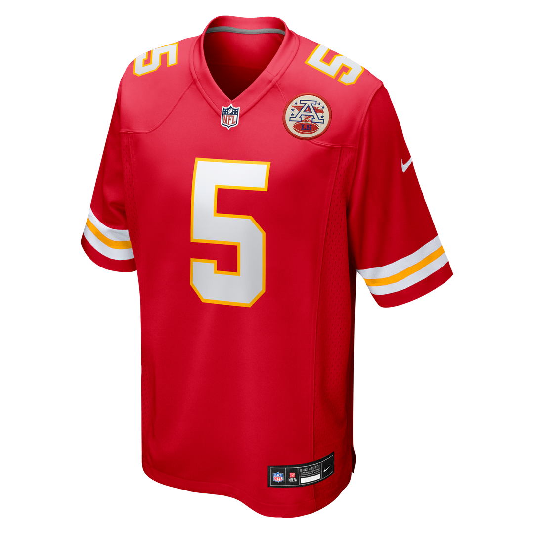 Kansas City Chiefs Nike 2026 NFL Draft First Round Pick No. 6 Team Game Jersey - Red Official NFL Team Apparel Football Fan Gear