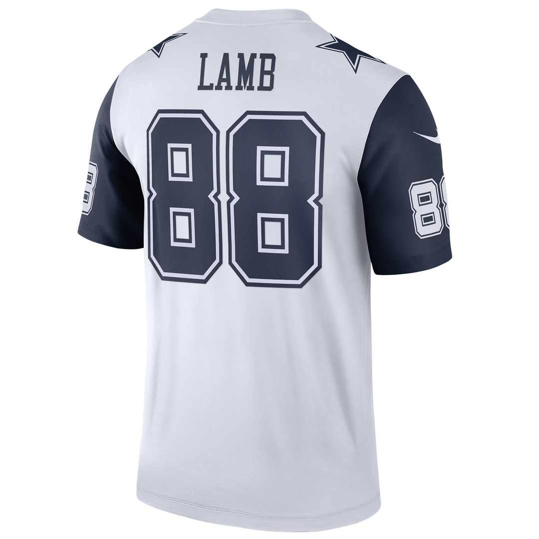 CeeDee Lamb Dallas Cowboys Nike Legend Player Performance Top - White NFL Fan Gear Popular Style