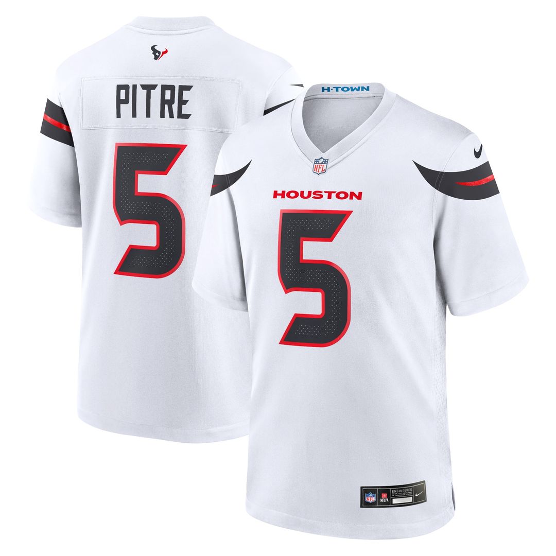 Jalen Pitre Houston Texans Nike Alternate Game Jersey - Red Official NFL Team Apparel Football Fan Gear