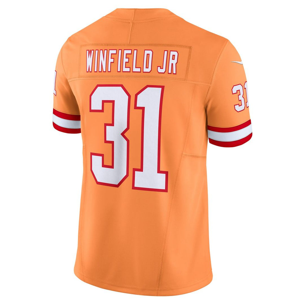 Antoine Winfield Jr. Tampa Bay Buccaneers Nike Vapor F.U.S.E. Limited Jersey - Orange Official NFL Team Apparel Football Fan Gear