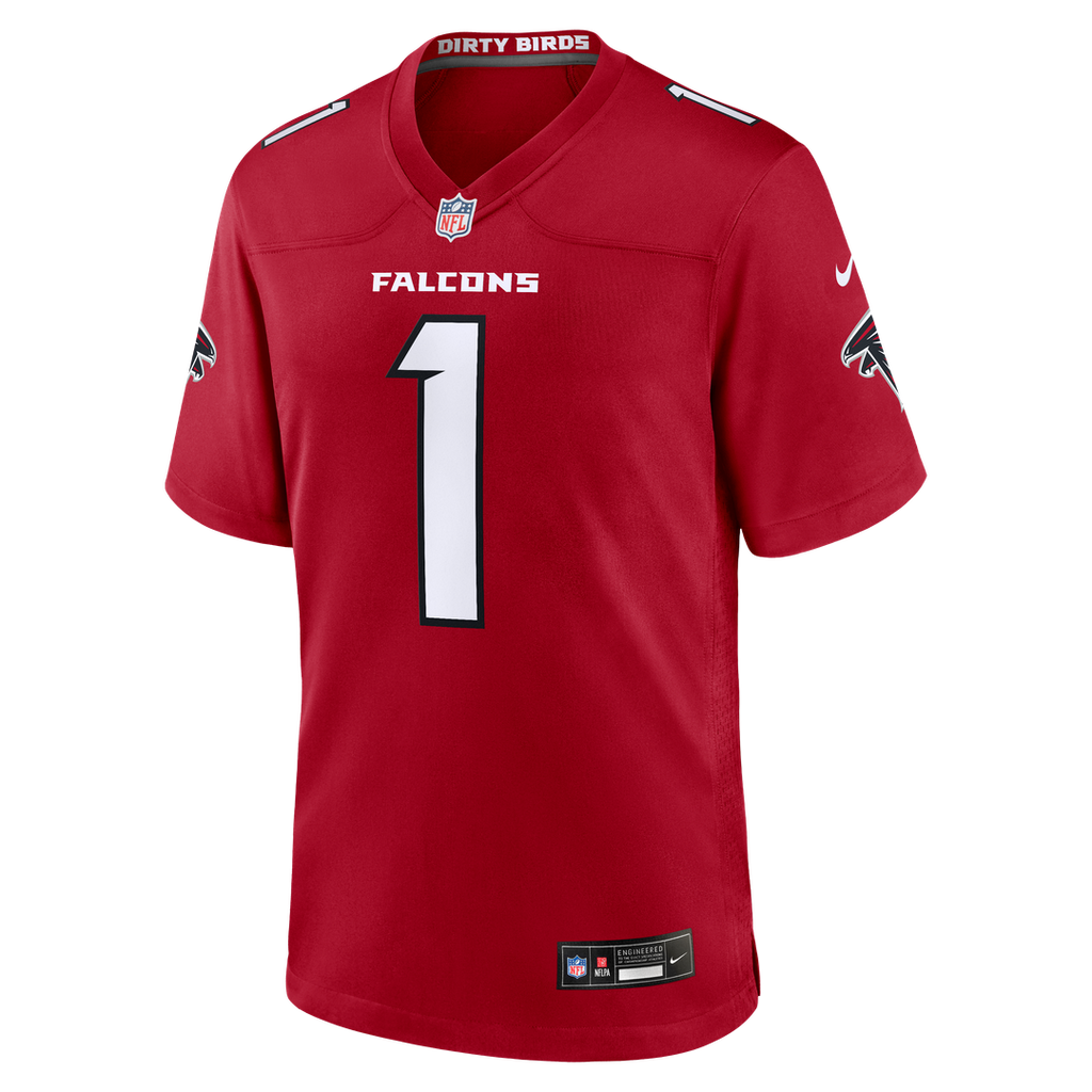 Tua Tagovailoa Atlanta Falcons Nike Game Jersey - Red Official NFL Team Apparel Football Fan Gear