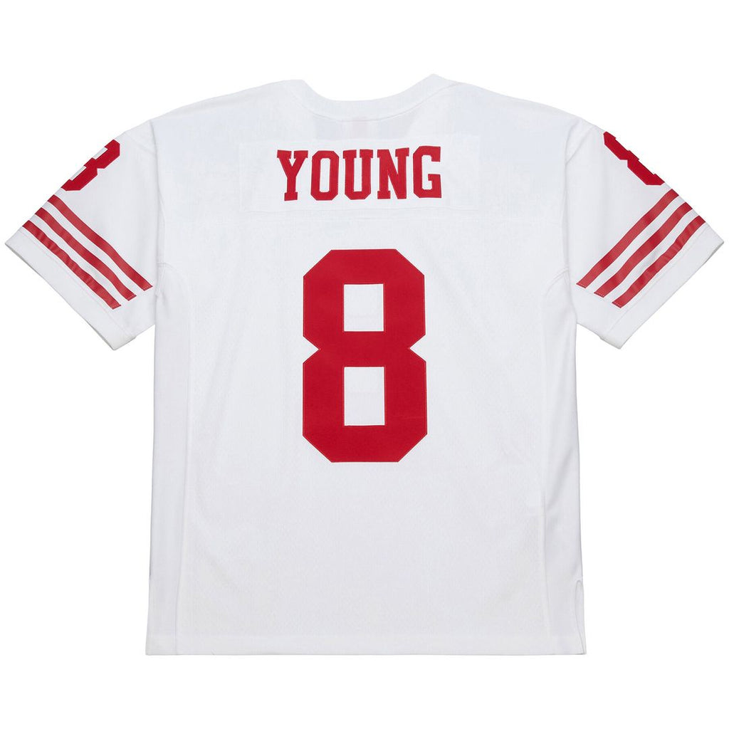 Steve Young San Francisco 49ers Mitchell & Ness 1994 Legacy Replica Jersey - White Official NFL Team Apparel Football Fan Gear