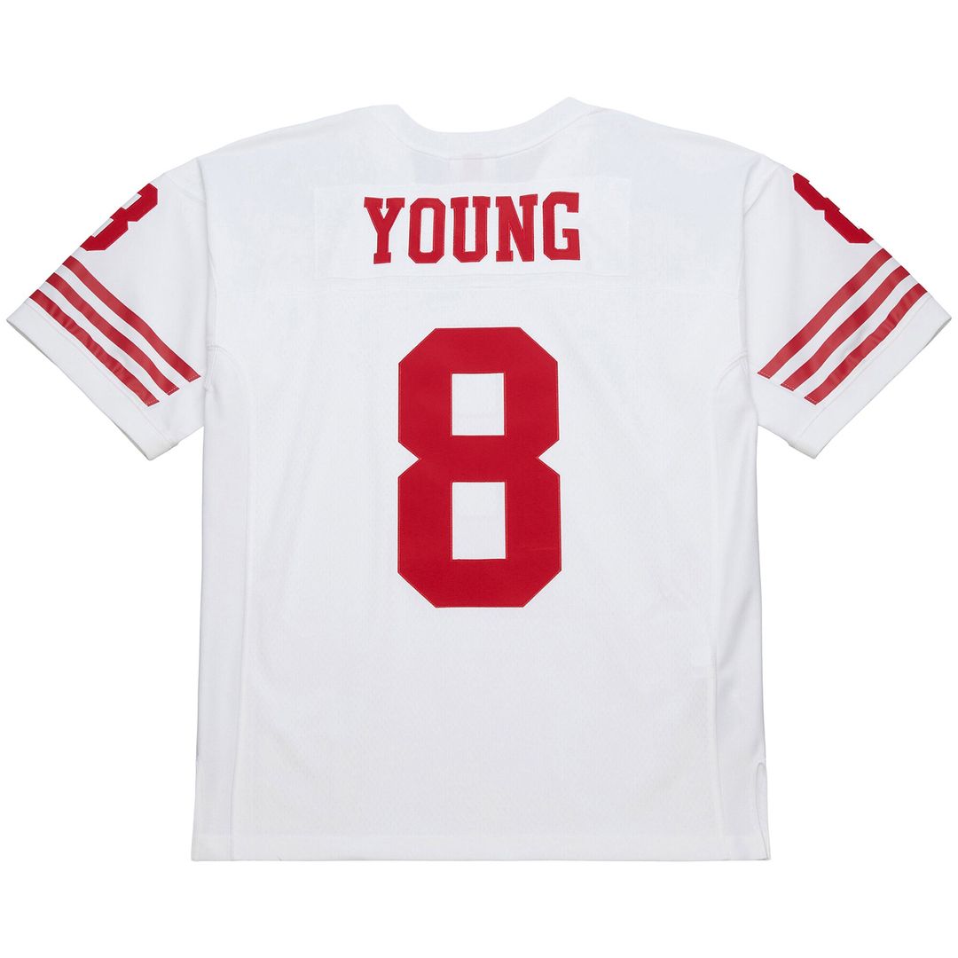 Steve Young San Francisco 49ers Mitchell & Ness 1994 Legacy Replica Jersey - White Official NFL Team Apparel Football Fan Gear