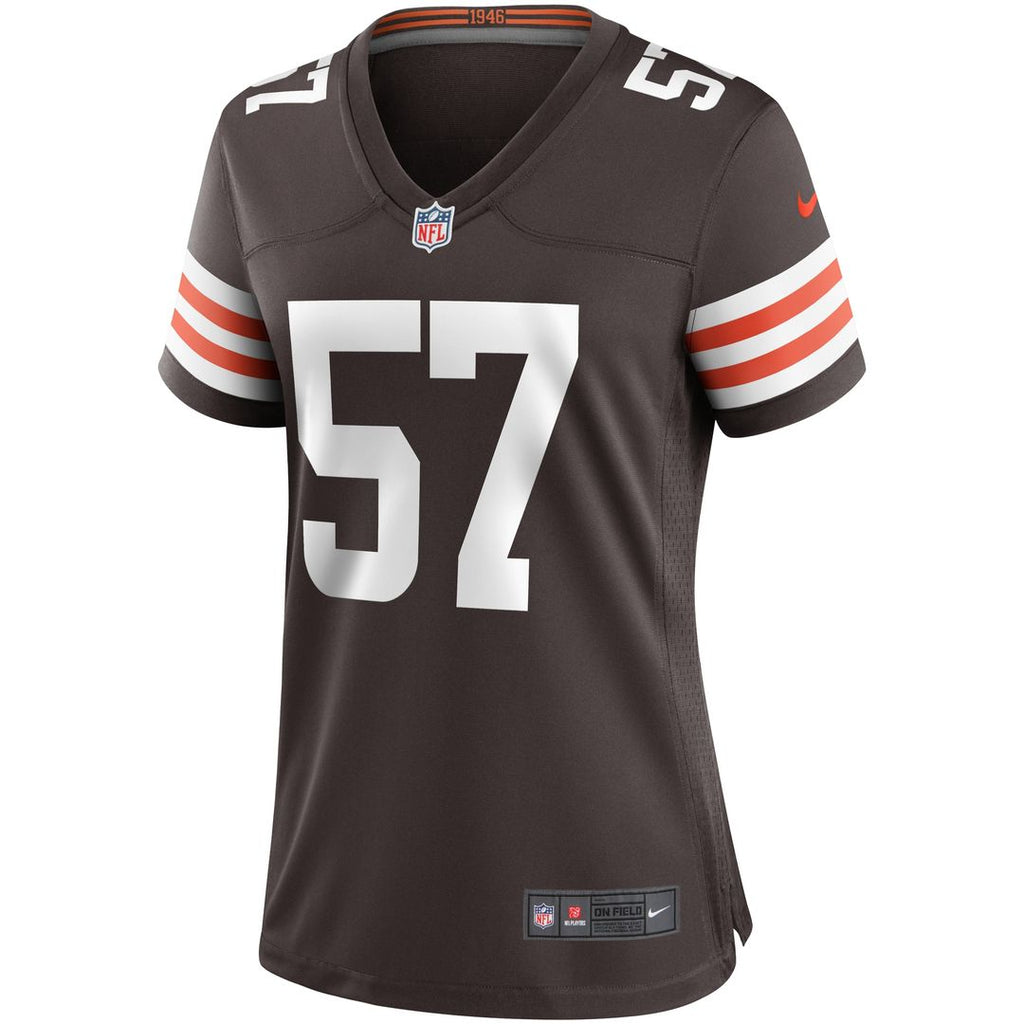 Clay Matthews Cleveland Browns Nike Women's Game Retired Player Jersey - Brown Official NFL Team Apparel Football Fan Gear