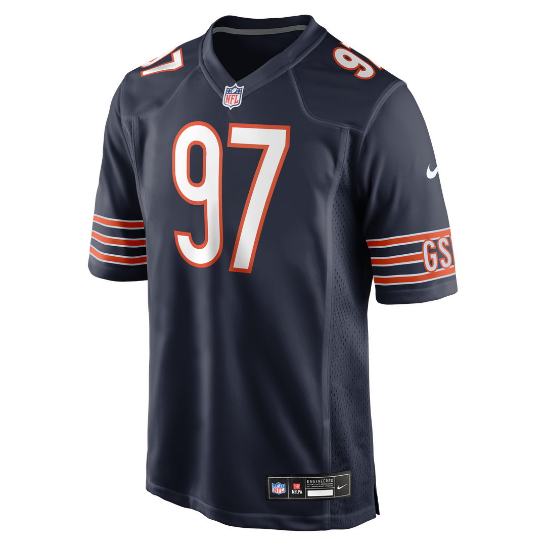 James Lynch Chicago Bears Nike Team Game Jersey - Navy Official NFL Team Apparel Football Fan Gear