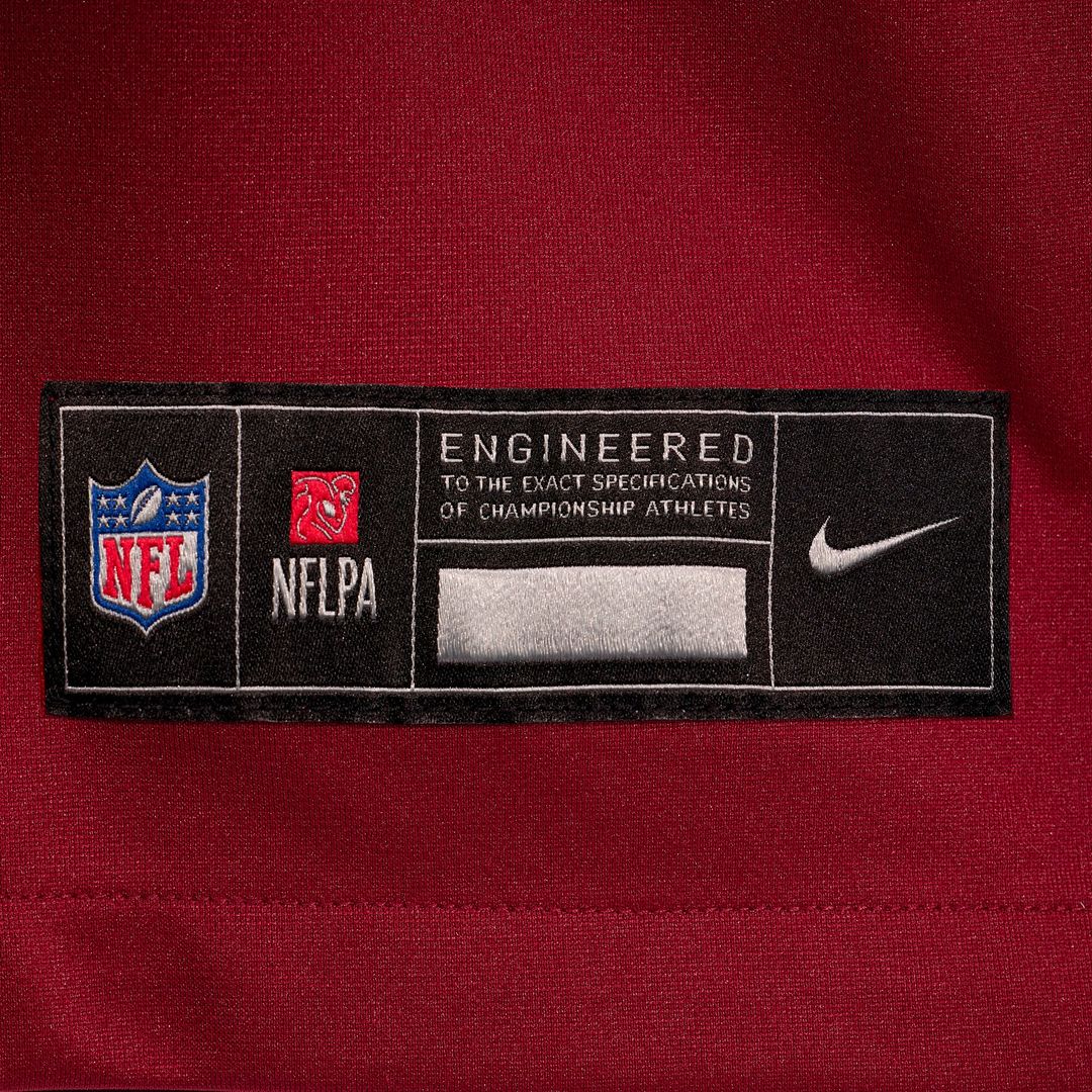Tyler Ott Washington Commanders Nike Game Jersey - Burgundy Official NFL Team Apparel Football Fan Gear