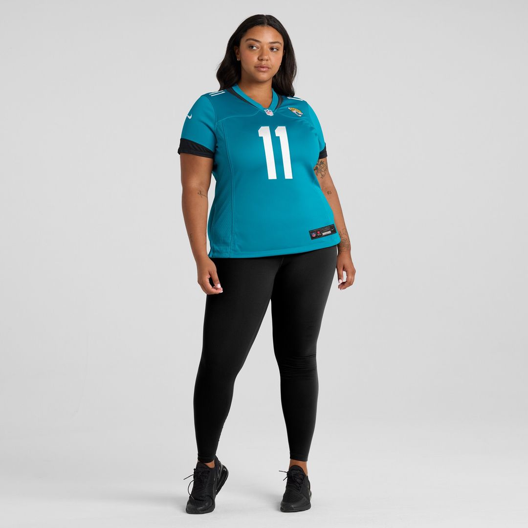Parker Washington Jacksonville Jaguars Nike Women's Team Game Jersey - Teal Official NFL Team Apparel Football Fan Gear
