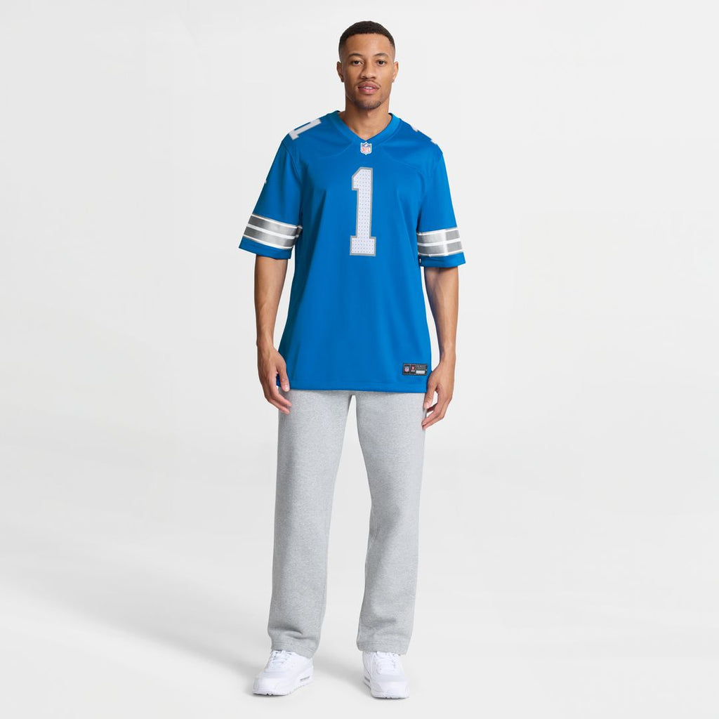 Jameson Williams Detroit Lions Nike Alternate Game Player Jersey - Black Official NFL Team Apparel Football Fan Gear