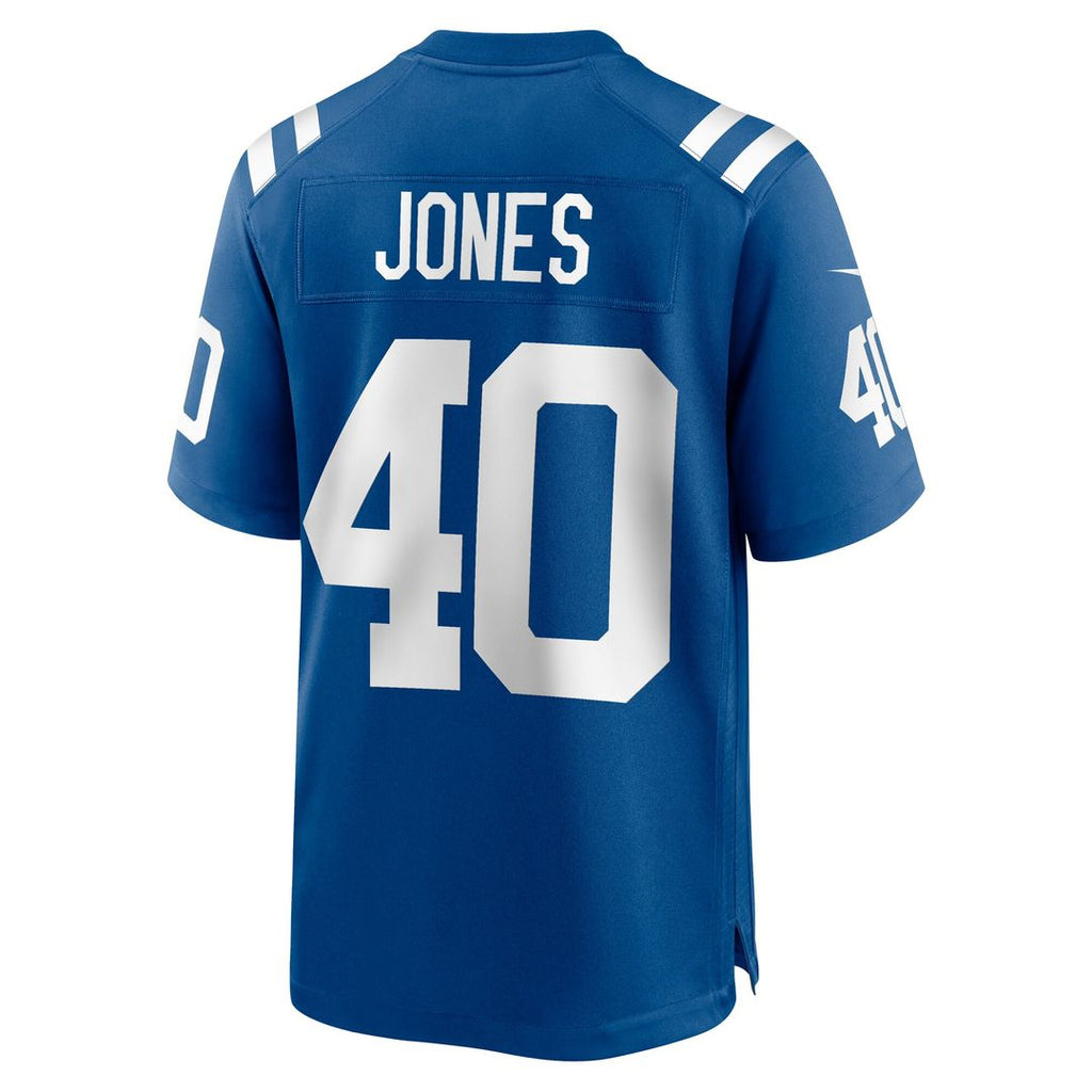 Jaylon Jones Indianapolis Colts Nike Team Game Jersey - Royal Official NFL Team Apparel Football Fan Gear