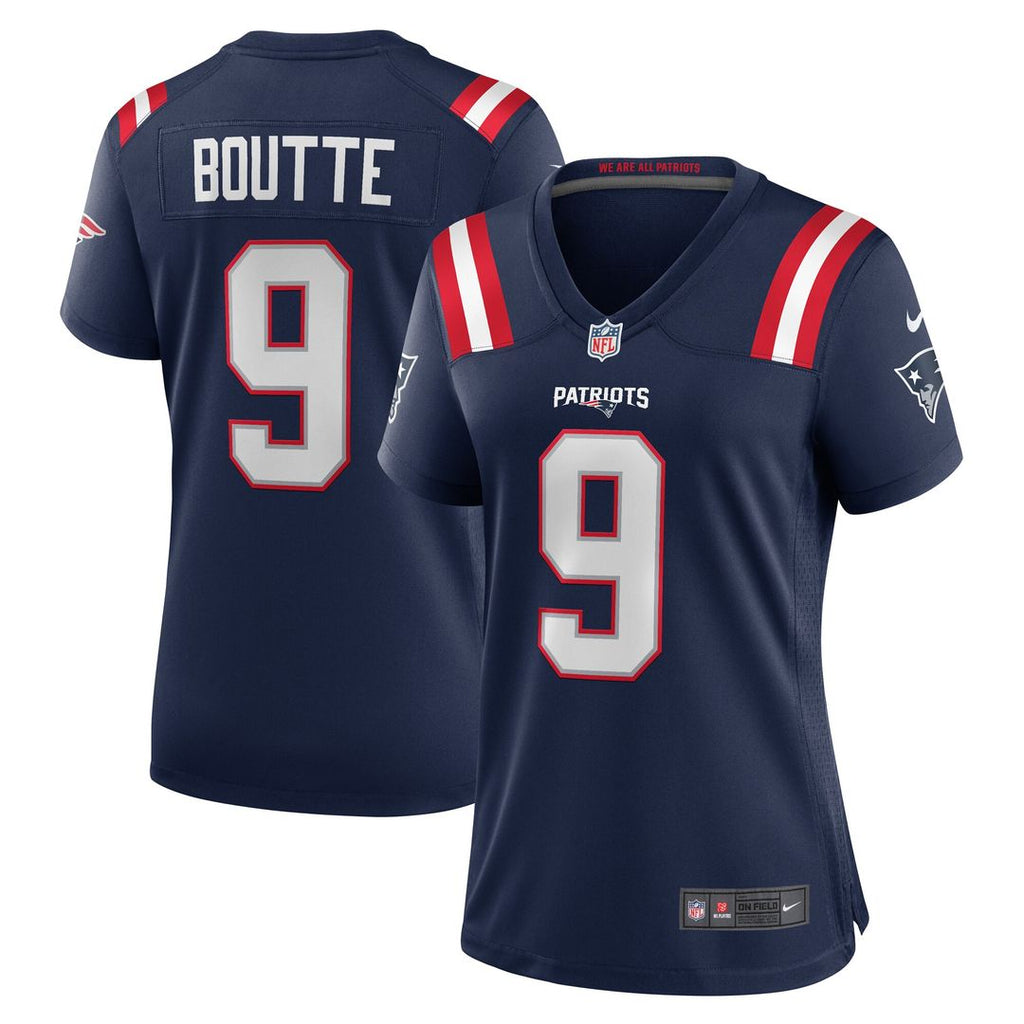 Kayshon Boutte New England Patriots Nike Women's Game Jersey - Navy Official NFL Team Apparel Football Fan Gear