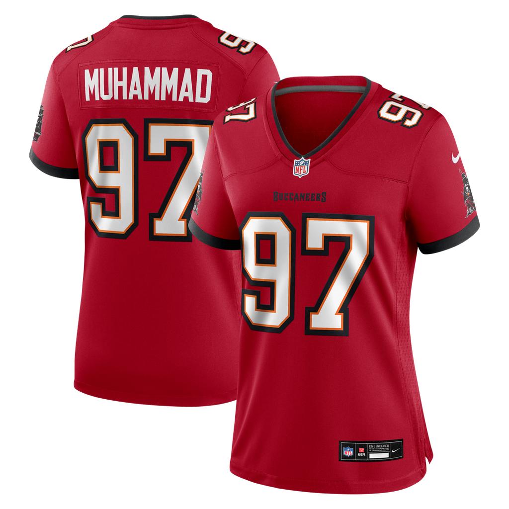 Al-Quadin Muhammad Tampa Bay Buccaneers Nike Women's Team Game Jersey - Red Official NFL Team Apparel Football Fan Gear