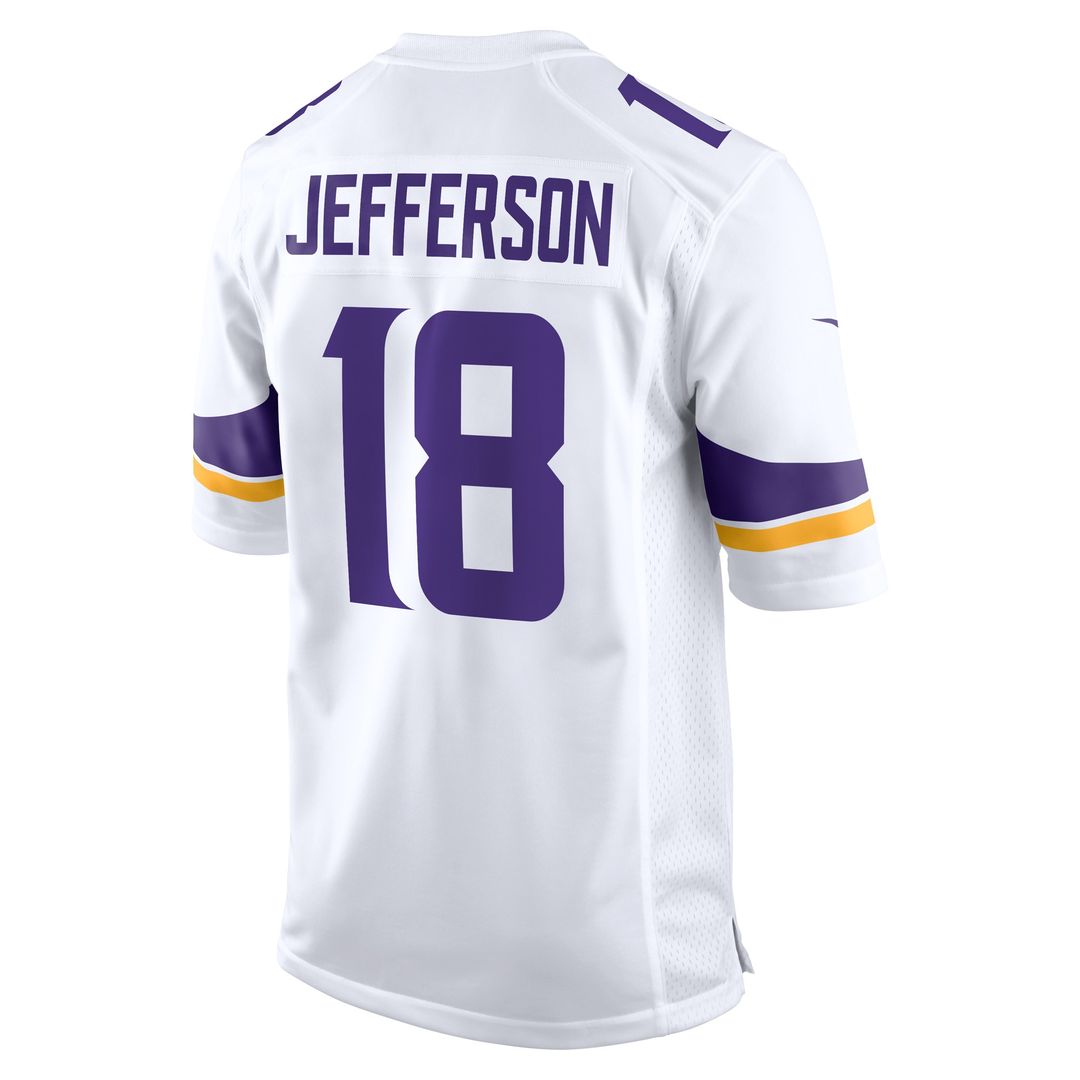 Justin Jefferson Minnesota Vikings Nike Player Game Jersey - Purple Official NFL Team Apparel Football Fan Gear