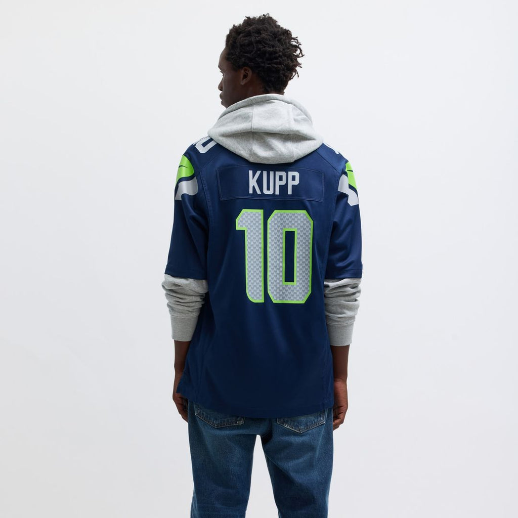 Cooper Kupp Seattle Seahawks Nike Team Game Jersey - College Navy Official NFL Team Apparel Football Fan Gear