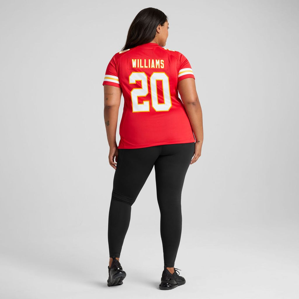 Nohl Williams Kansas City Chiefs Nike Women's Team Game Jersey - Red Official NFL Team Apparel Football Fan Gear