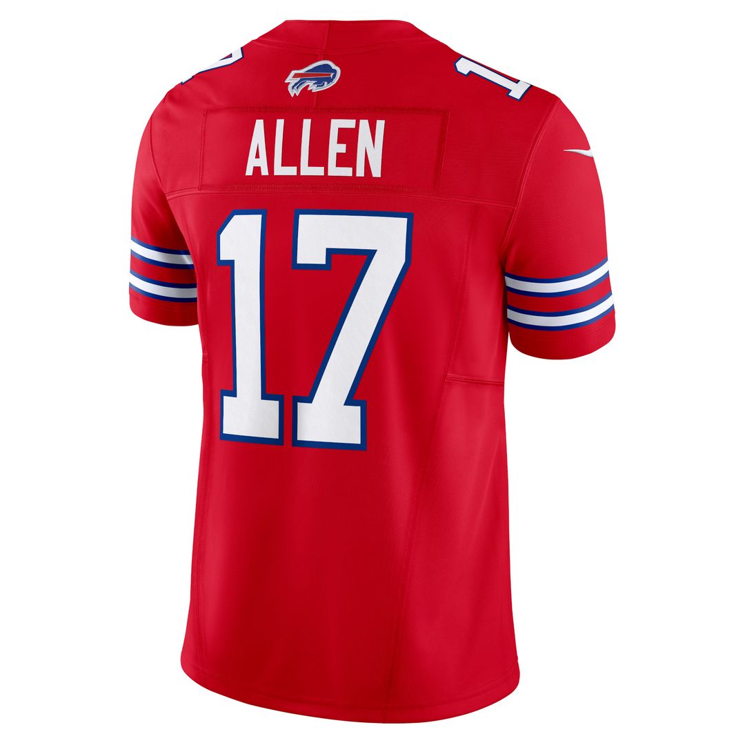 Josh Allen Buffalo Bills Nike Vapor F.U.S.E. Limited Jersey - Red Official NFL Team Apparel Football Fan Gear
