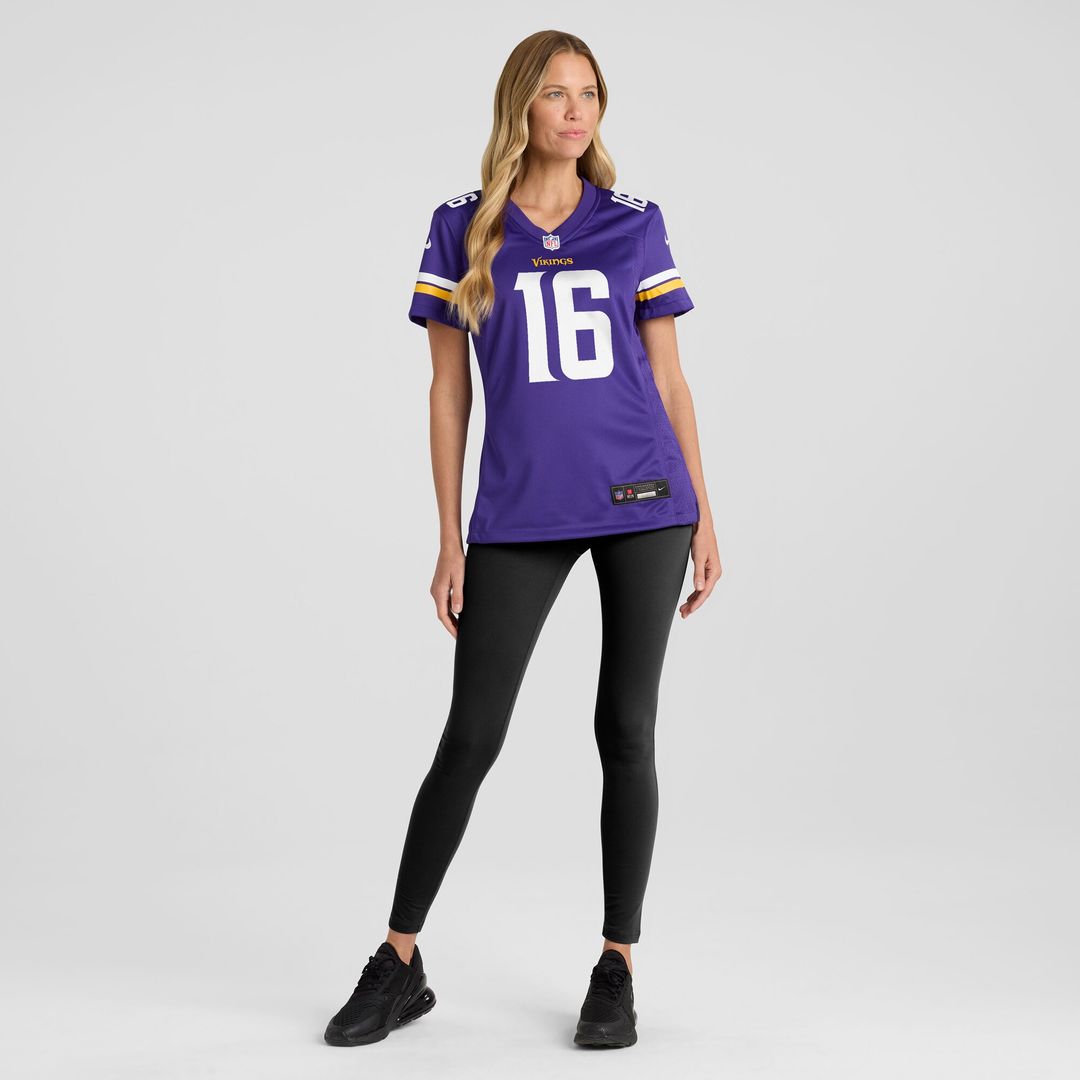 Jaren Hall Minnesota Vikings Nike Women's Game Jersey - Purple Official NFL Team Apparel Football Fan Gear