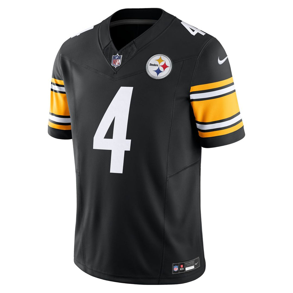 DK Metcalf Pittsburgh Steelers Nike Team Vapor F.U.S.E. Limited Jersey - Black Official NFL Team Apparel Football Fan Gear