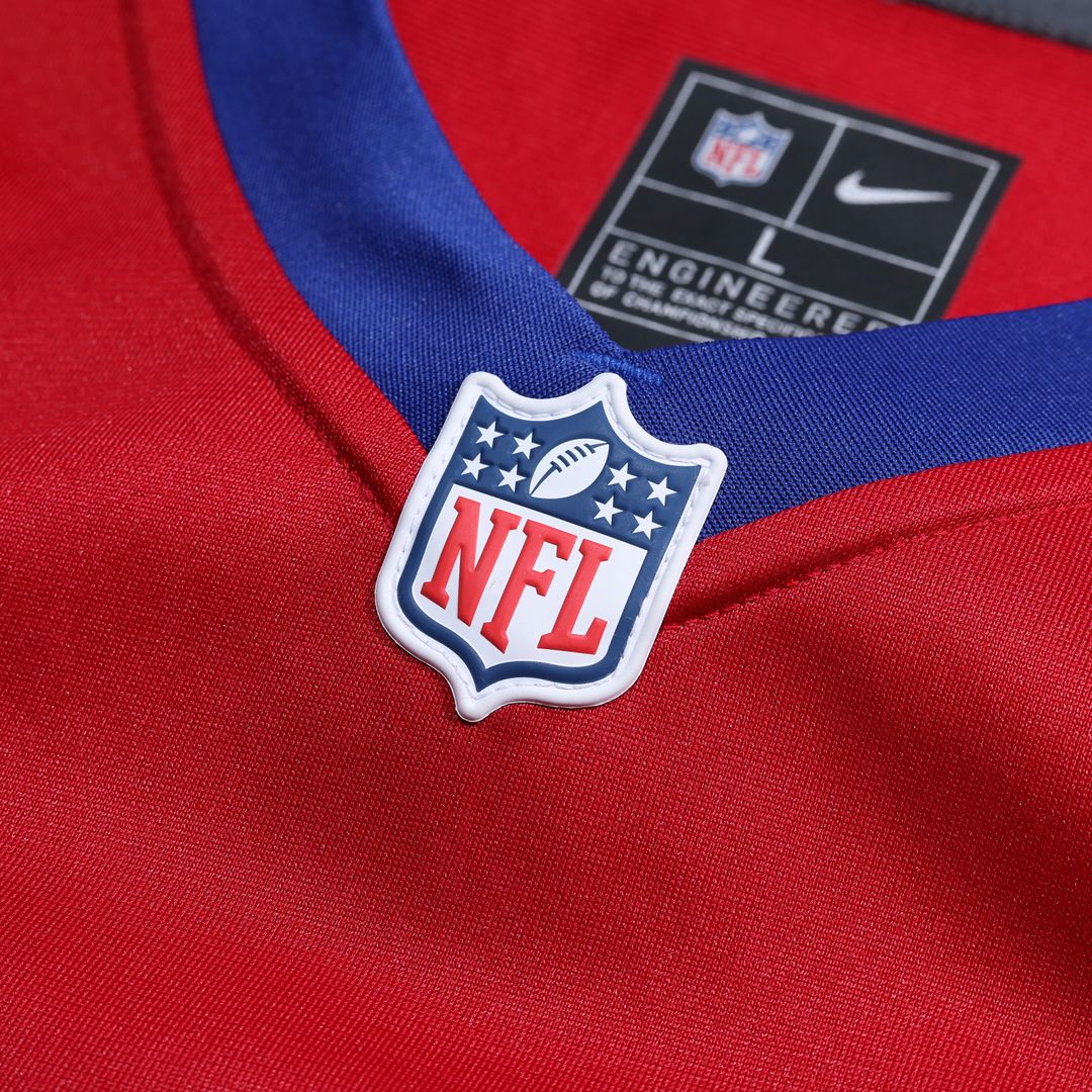 New York Giants Nike Alternate Game Jersey - Red Official NFL Team Apparel Football Fan Gear