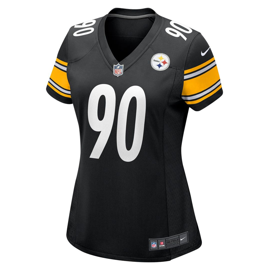 T.J. Watt Pittsburgh Steelers Nike Women's Team Game Jersey - Black Official NFL Team Apparel Football Fan Gear
