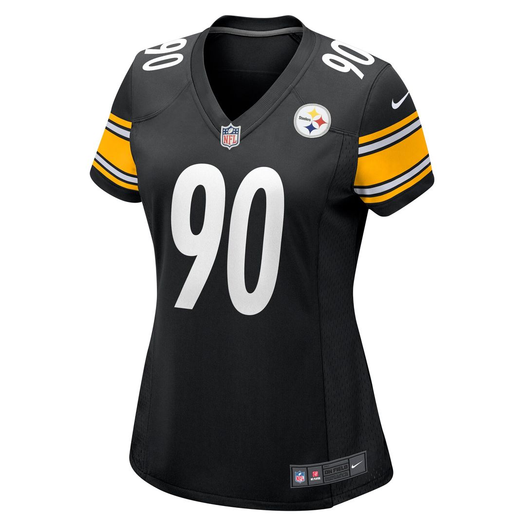 T.J. Watt Pittsburgh Steelers Nike Women's Team Game Jersey - Black Official NFL Team Apparel Football Fan Gear