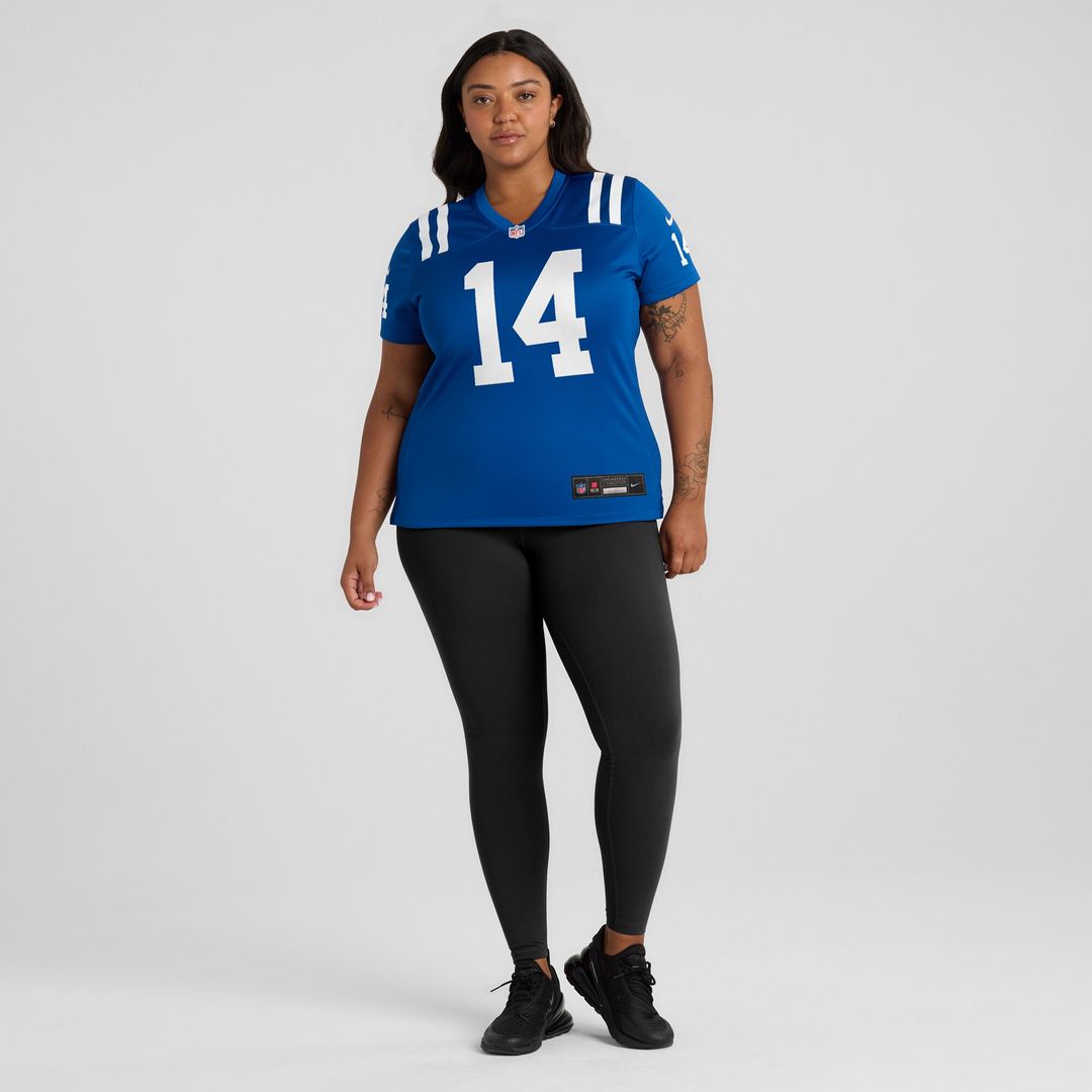 Alec Pierce Indianapolis Colts Nike Women's Player Game Jersey - Royal Official NFL Team Apparel Football Fan Gear