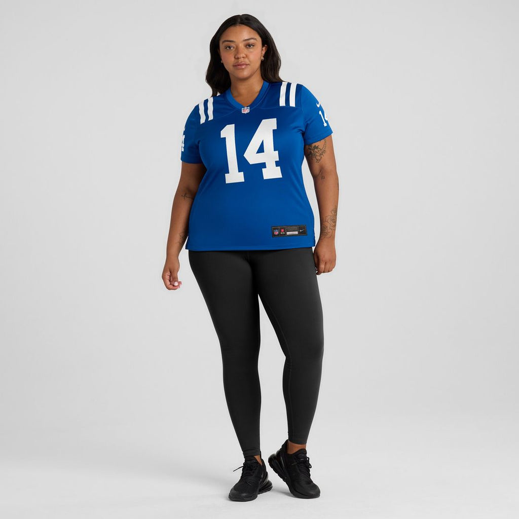 Alec Pierce Indianapolis Colts Nike Women's Indiana Nights Alternate Game Jersey - Royal Official NFL Team Apparel Football Fan Gear