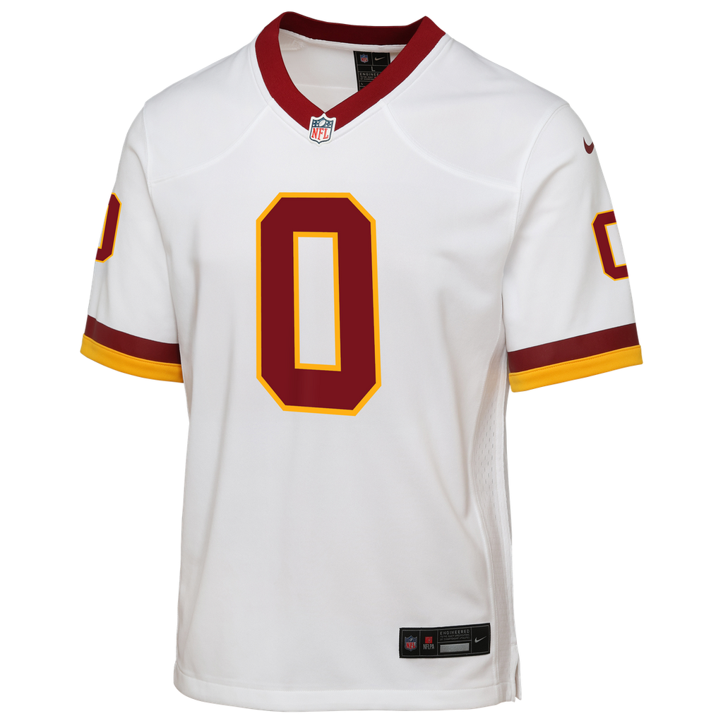 Mike Sainristil Washington Commanders Nike Youth Alternate 2 Game Jersey - White Official NFL Team Apparel Football Fan Gear