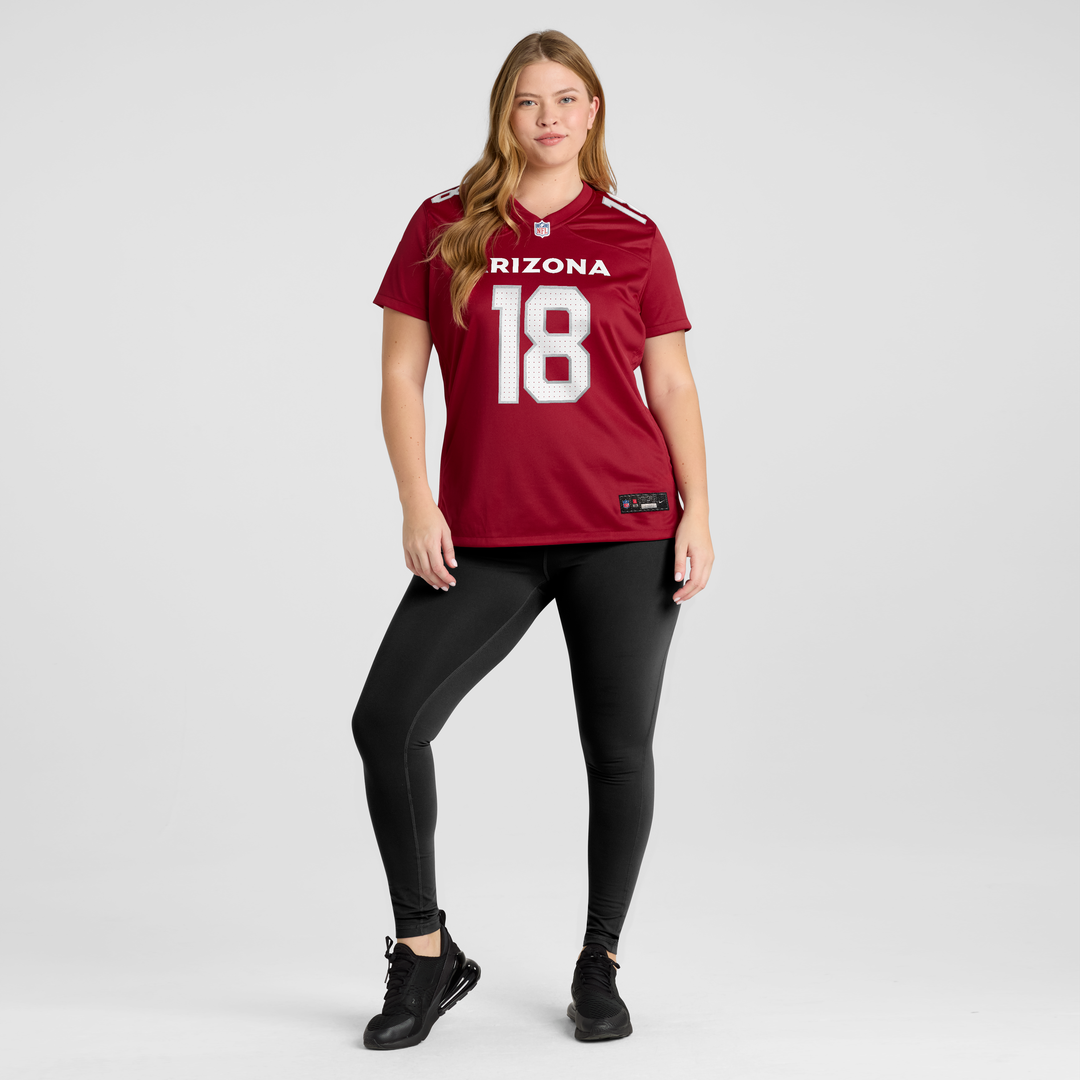 Marvin Harrison Jr. Arizona Cardinals Nike Women's Player Game Jersey - Cardinal Official NFL Team Apparel Football Fan Gear