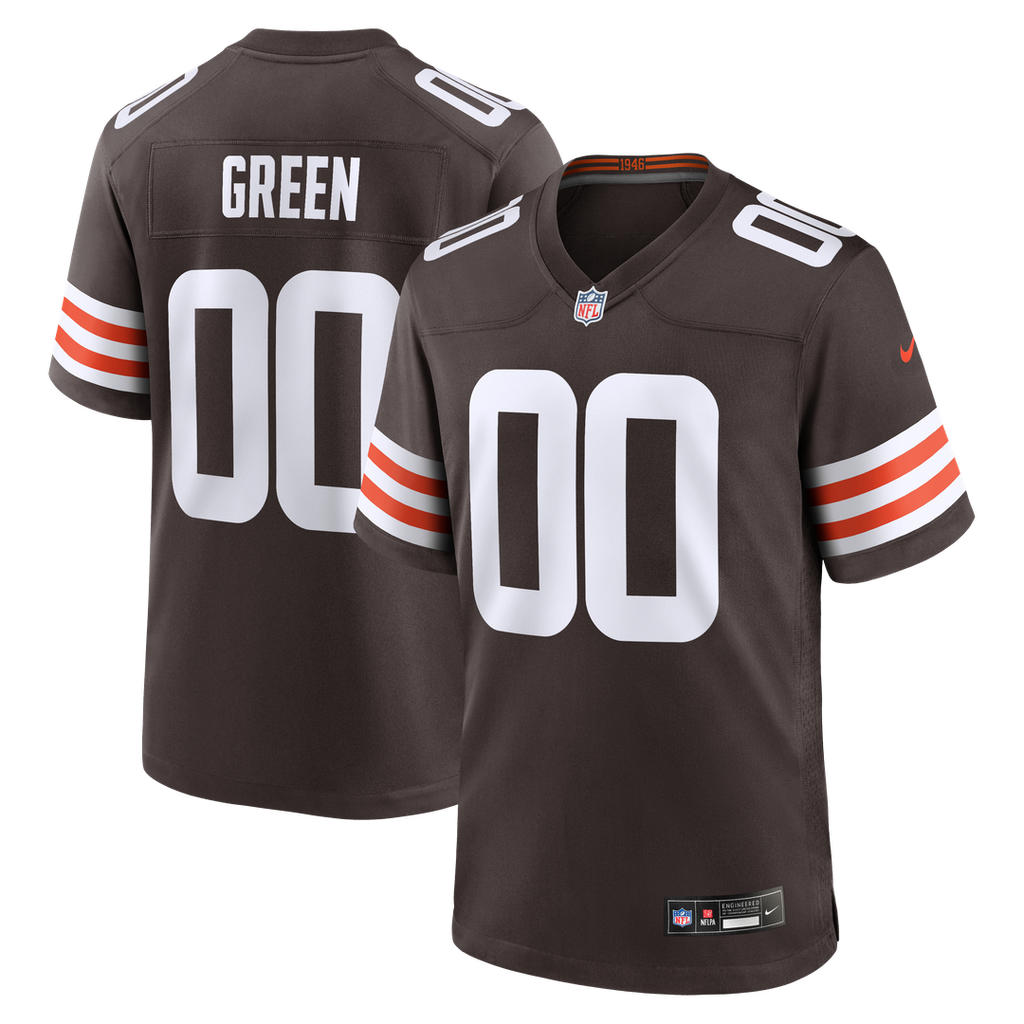 Taylen Green Cleveland Browns Nike Game Jersey - Brown Official NFL Team Apparel Football Fan Gear